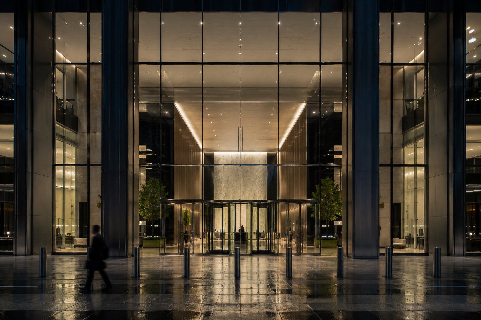 Espacio corporativo con conectividad administrada